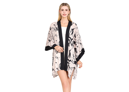 Custom photo designs made kimono dress cardigan kimono short robe