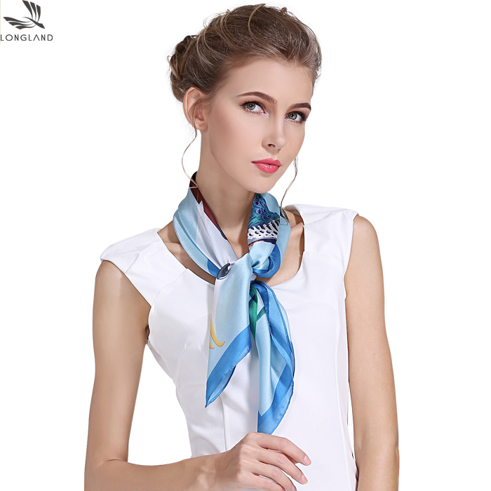 Custom bandana maker wholesale custom silk bandana printing with logo bulk