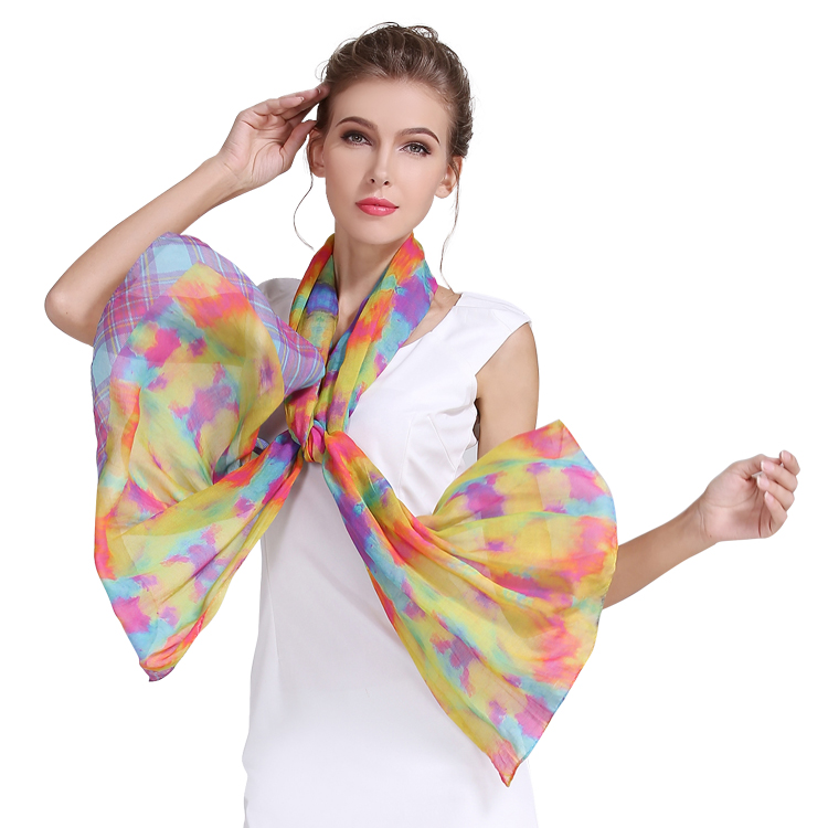 Wholesale scarf suppliers custom silk head scarf