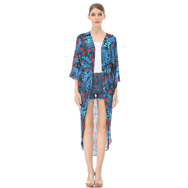 Kimono manufacturer custom printed bathrobe kimono robes