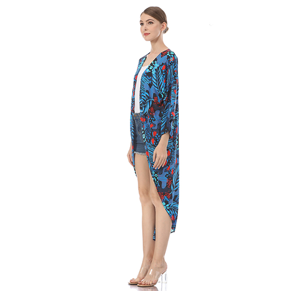 Kimono manufacturer custom printed bathrobe kimono robes
