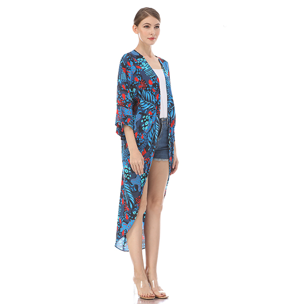 Kimono manufacturer custom printed bathrobe kimono robes