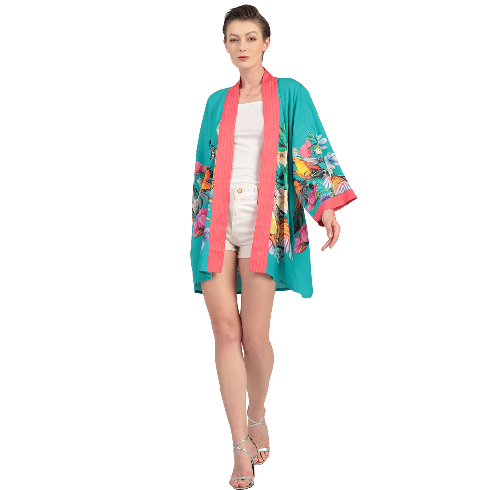 print your arts photos on demand kimono robe custom printed kimono cardigan
