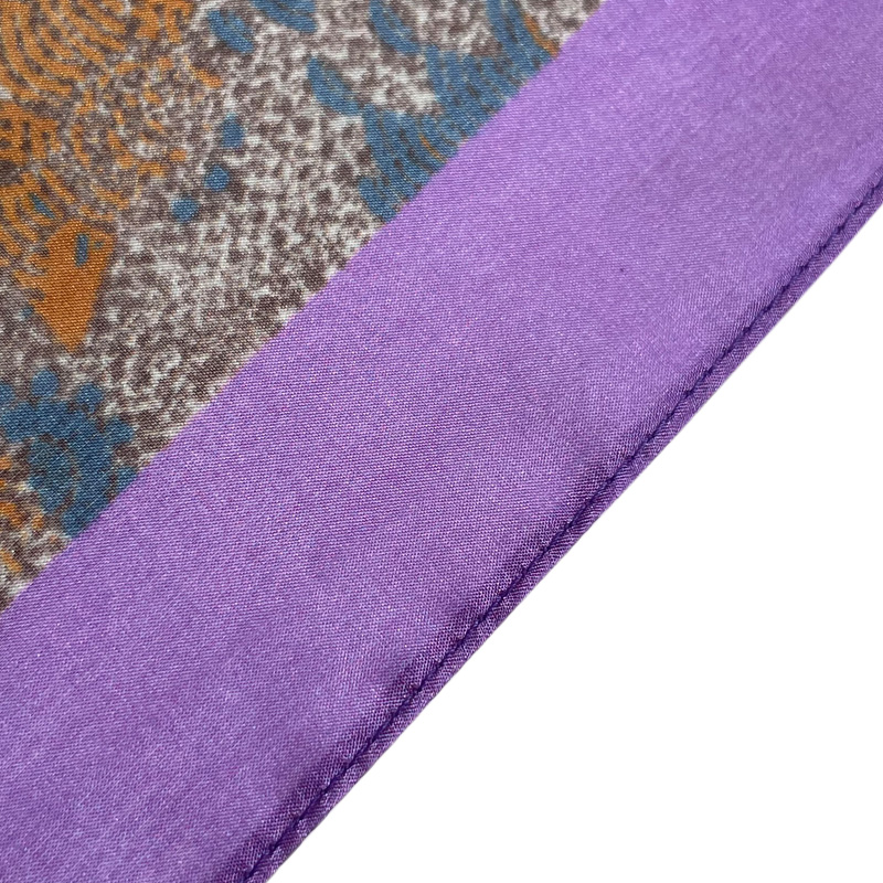 custom silk scarf