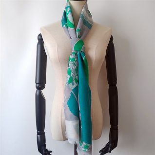 custom silk and merino wool scarves